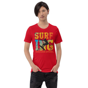 SURFING SeastormApparel® Unisex t-shirt