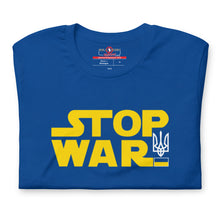 Načíst obrázek do prohlížeče Galerie, STOP WAR - Ukraine Unisex t-shirt
