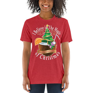 I Believe In The Magic of Christmas Short sleeve t-shirt