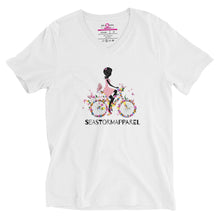 Načíst obrázek do prohlížeče Galerie, Fashion Cycle Unisex Short Sleeve V-Neck T-Shirt

