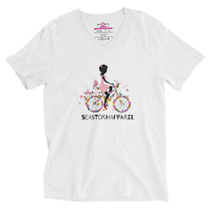 Fashion Cycle Unisex Short Sleeve V-Neck T-Shirt