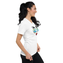 Carregar imagem no visualizador da galeria, Girl Seastorm Apparel Short Sleeve V-Neck T-Shirt
