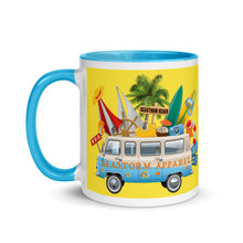 Load image into Gallery viewer, Beach Mug with Color Inside
