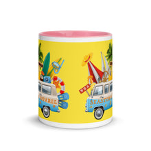 Load image into Gallery viewer, Beach Mug with Color Inside
