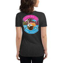 Cargar imagen en el visor de la galería, Seastorm Beach Life Hawaii USA, Cold Colors - Women&#39;s short sleeve t-shirt
