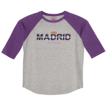 Carregar imagem no visualizador da galeria, Madrid Youth baseball style shirt
