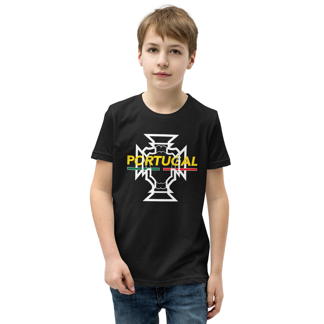 Portugal Crest Youth Short Sleeve T-Shirt